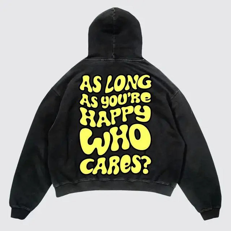 American Retro High Street Printing Hoodies Women Sweater Oversized Loose Tops Couples 2023 Sweatshirt Goth Popular Y2K Clothes